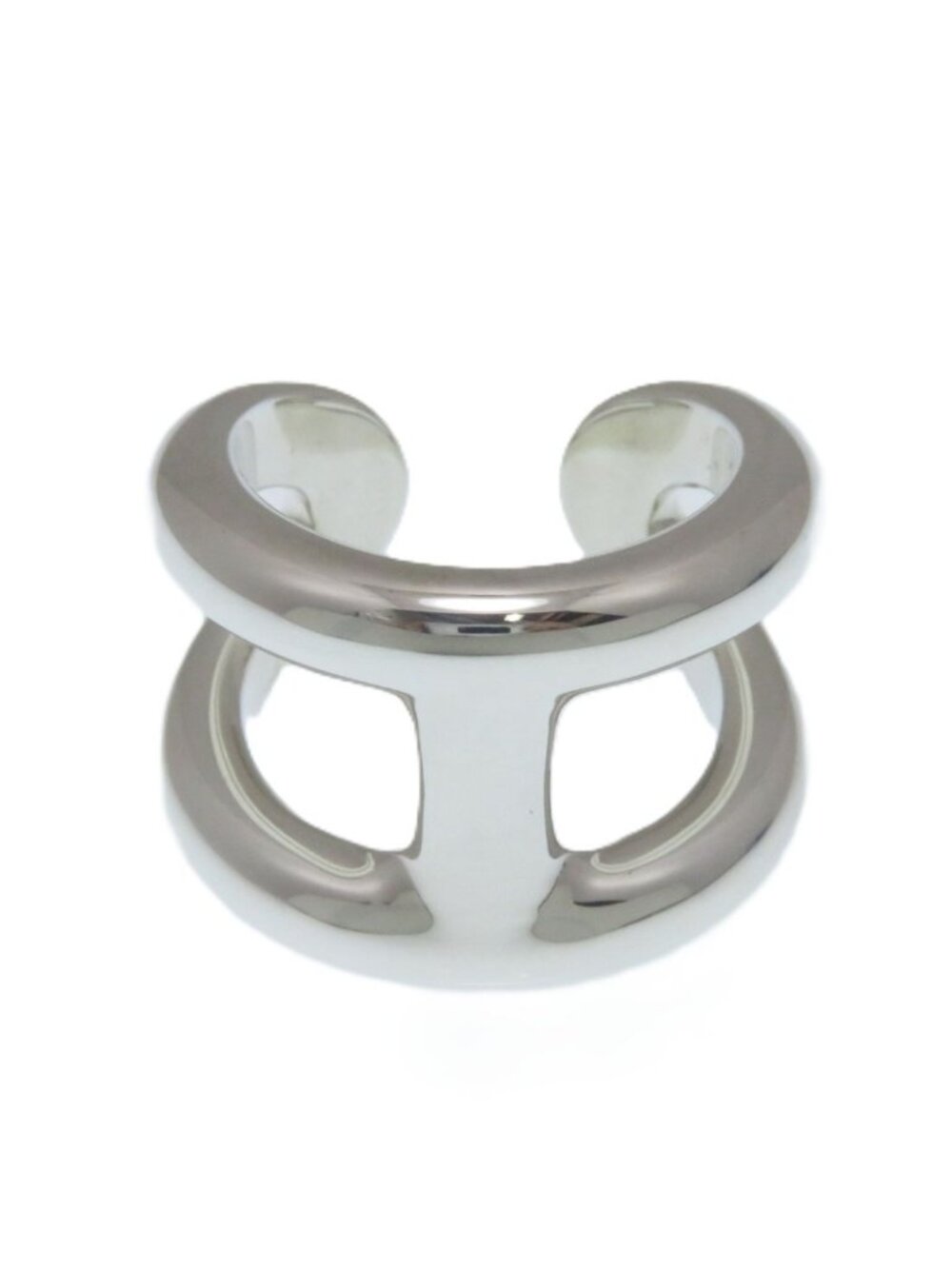 Hermes Osmose GM 52 Ring 925 Sterling Silver